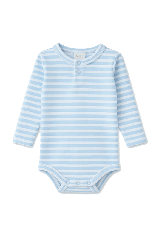 Milky Mist Stripe Bubbysuit
