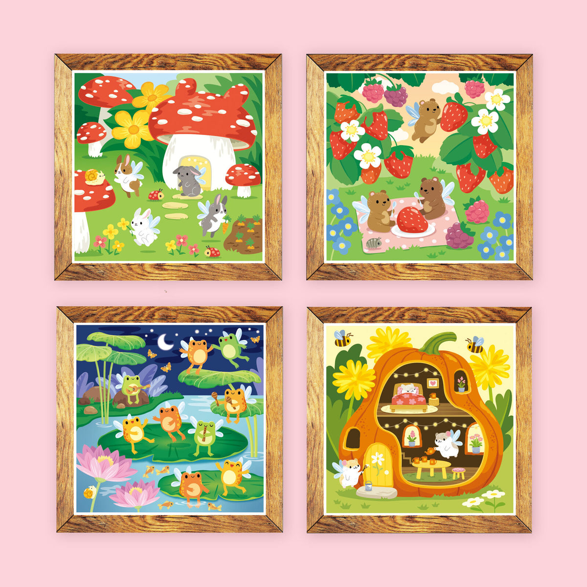 Magic Painting World Fairy Friends