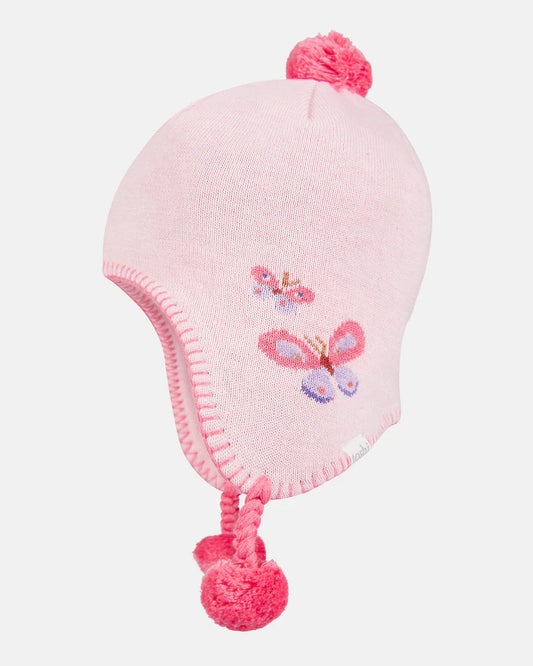Toshi Organic Earmuff Beanie Storytime Butterfly Bliss