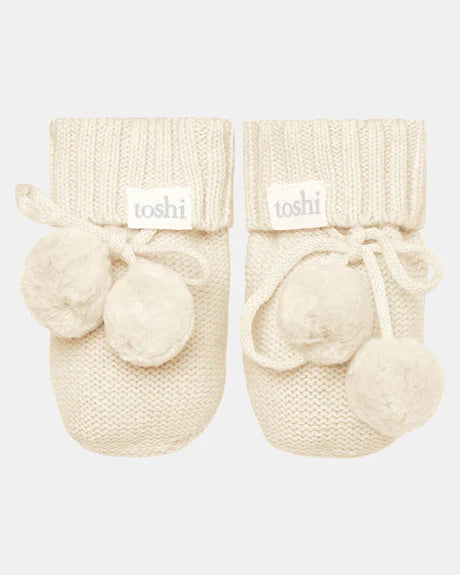 Toshi Organic Booties Marley Feather