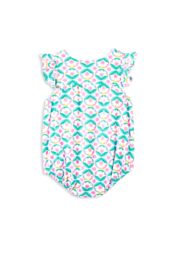 Milky Kids Retro Playsuit