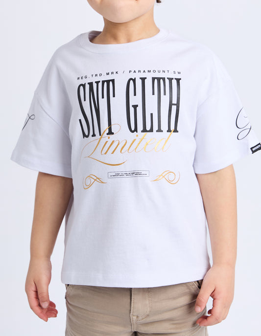 Goliath Limited Tee White