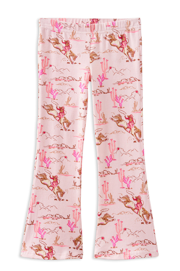 Milky Rowdy Rider Flared Leggings