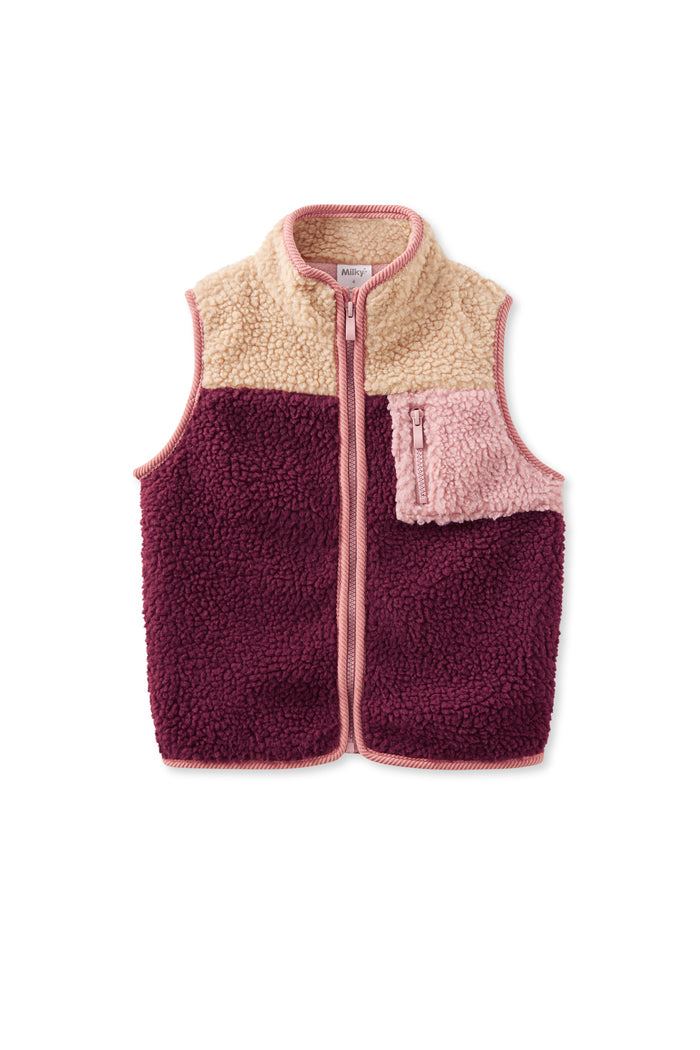 Milky Ranger Shepra Vest Mulberry