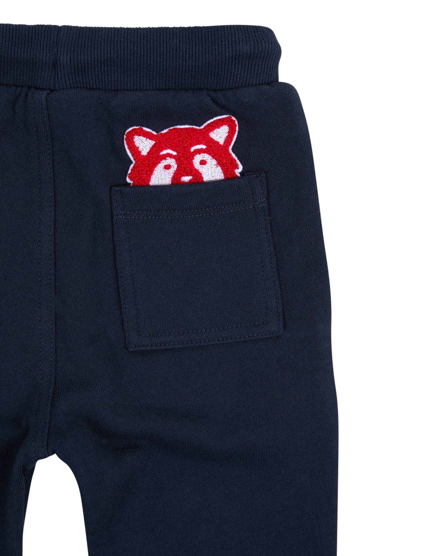 Animal Crackers Contrast Raffi Pant Navy