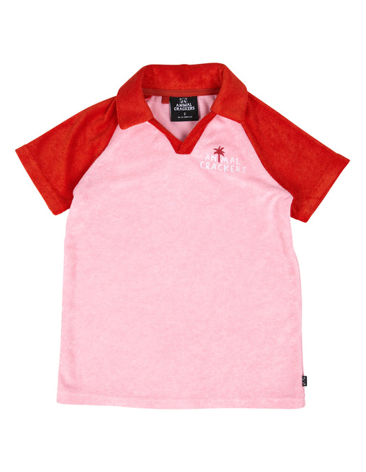 Animal Crackers Contrast Tee Dress