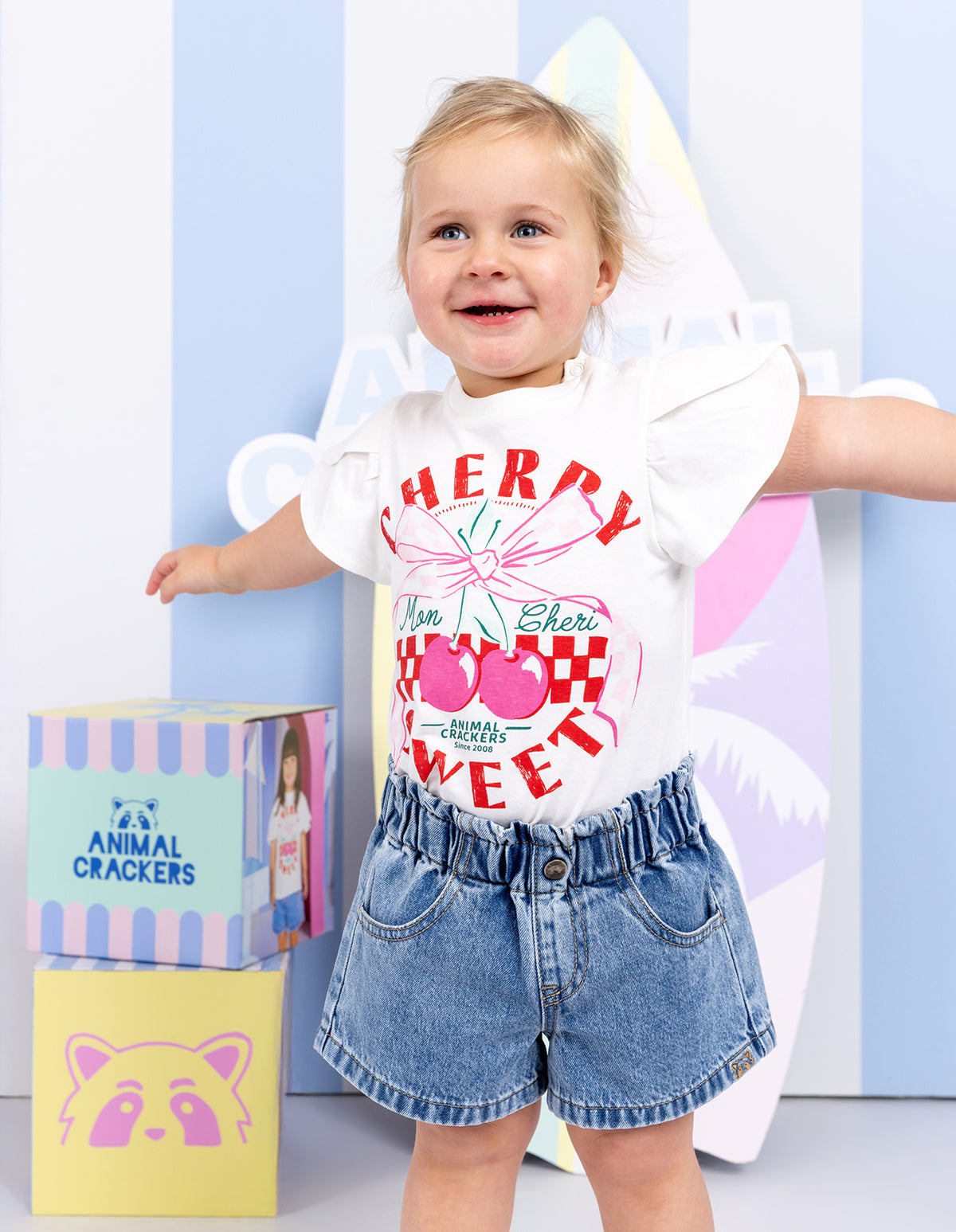 Animal Crackers Cherry Tee
