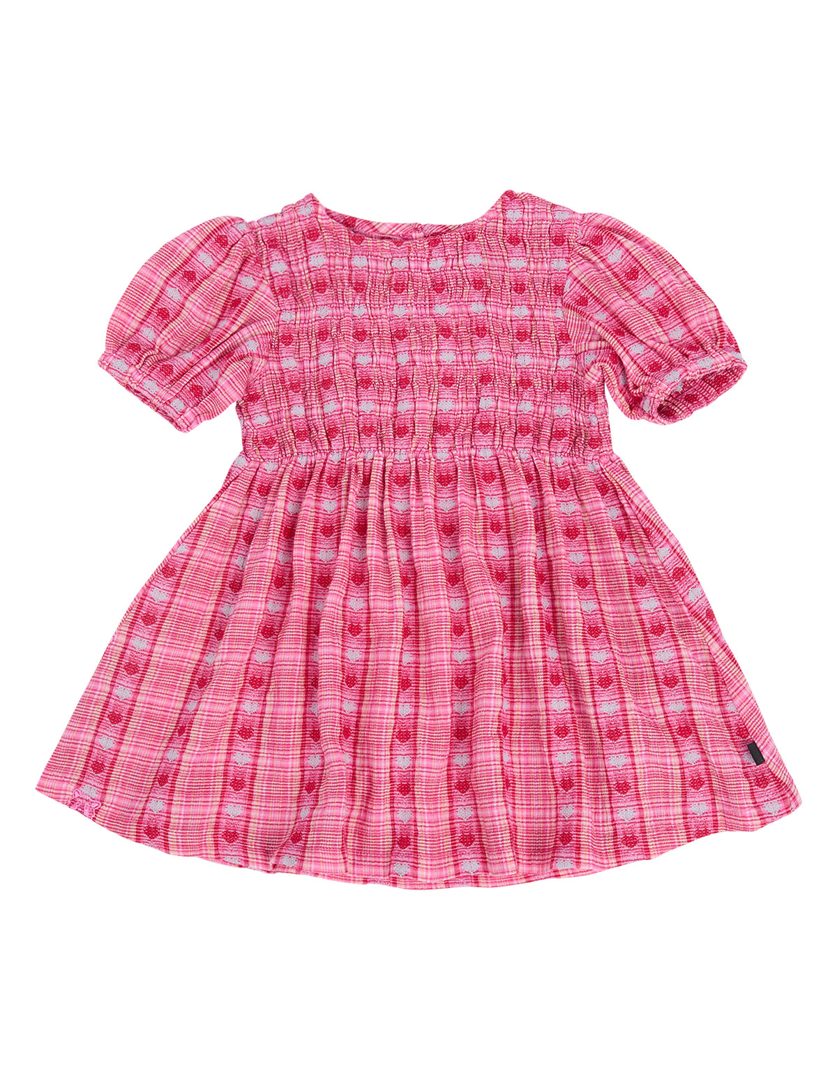 Animal Crackers Cross Check Dress