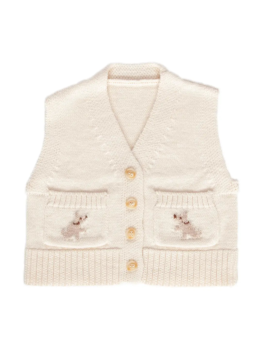 Acorn Kids Puppy Dog Merino Vest