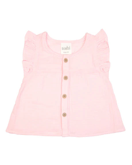 Toshi Frilled Sammy Top Blossom