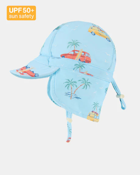 Toshi Swim Flap Cap Paradise Swell Seekers Sky
