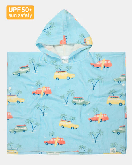 Toshi Hooded Towel Paradise Swell Seekers Sky