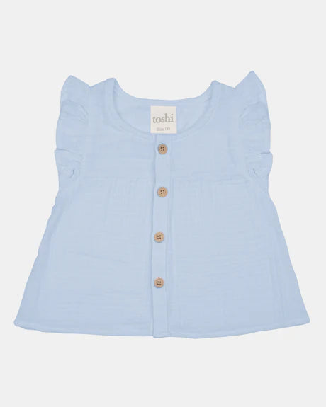 Toshi Frilled Sammy Top Dusk
