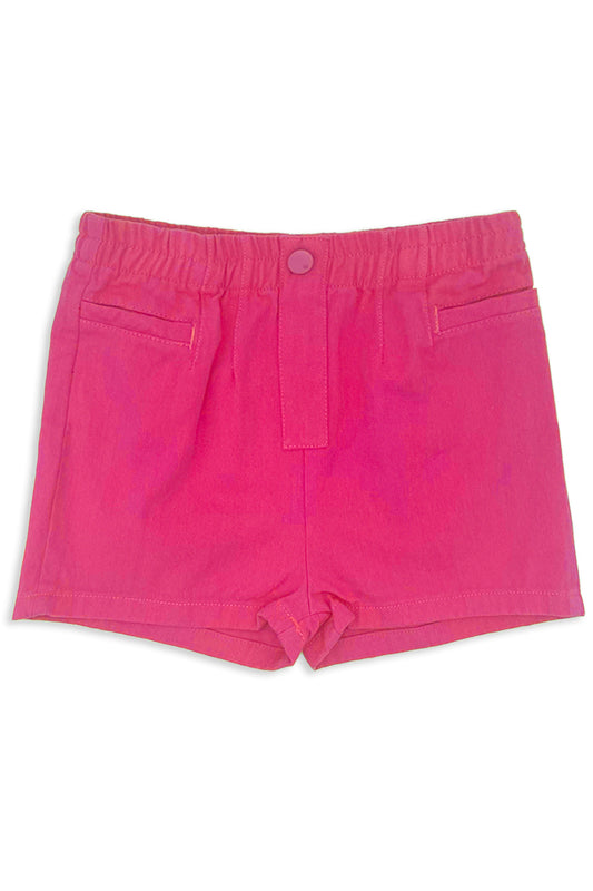 Milky Kids Pink Denim Short