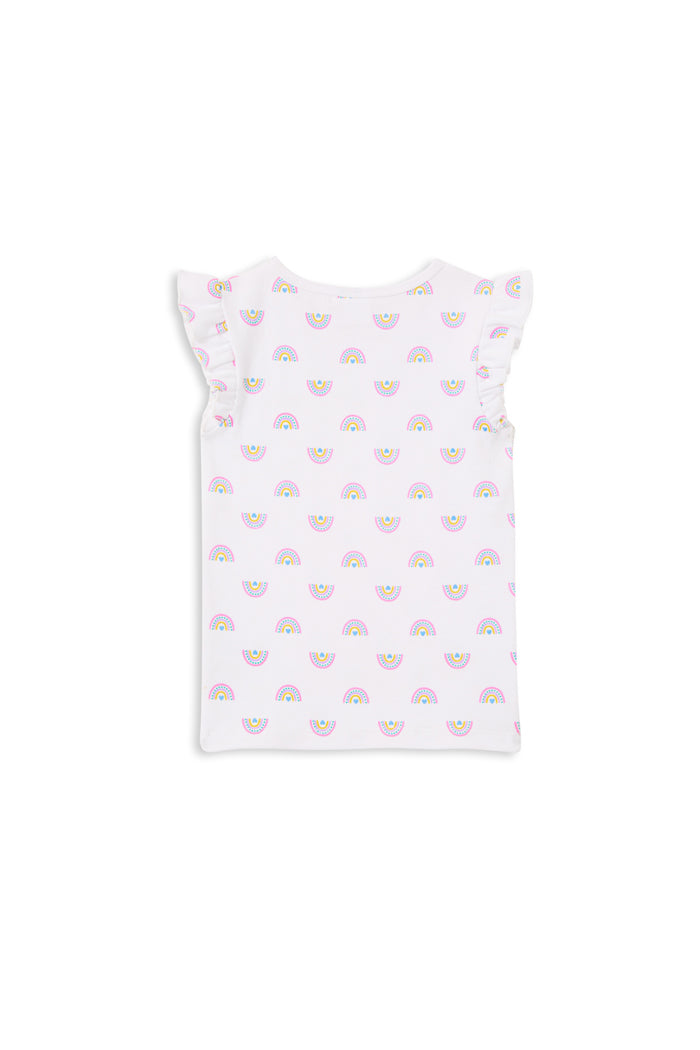 Milky Kids Rainbow Rib Tee