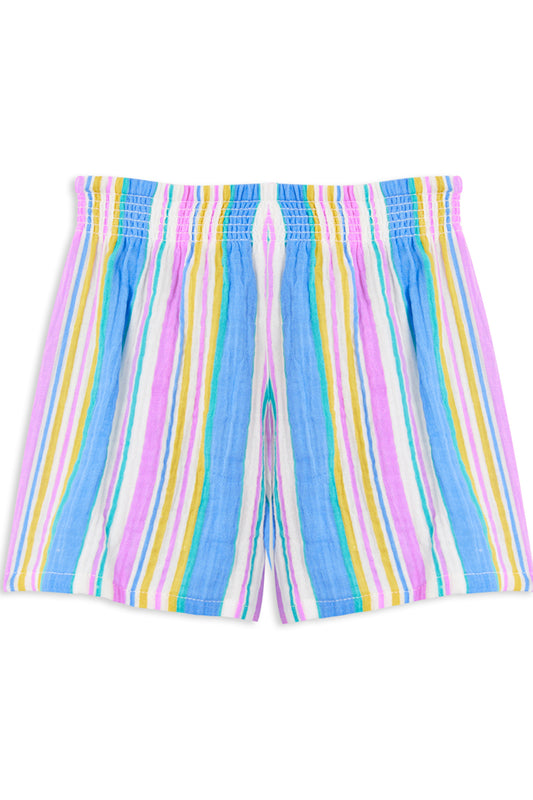 Milky Kids Crinkle Stripe Short