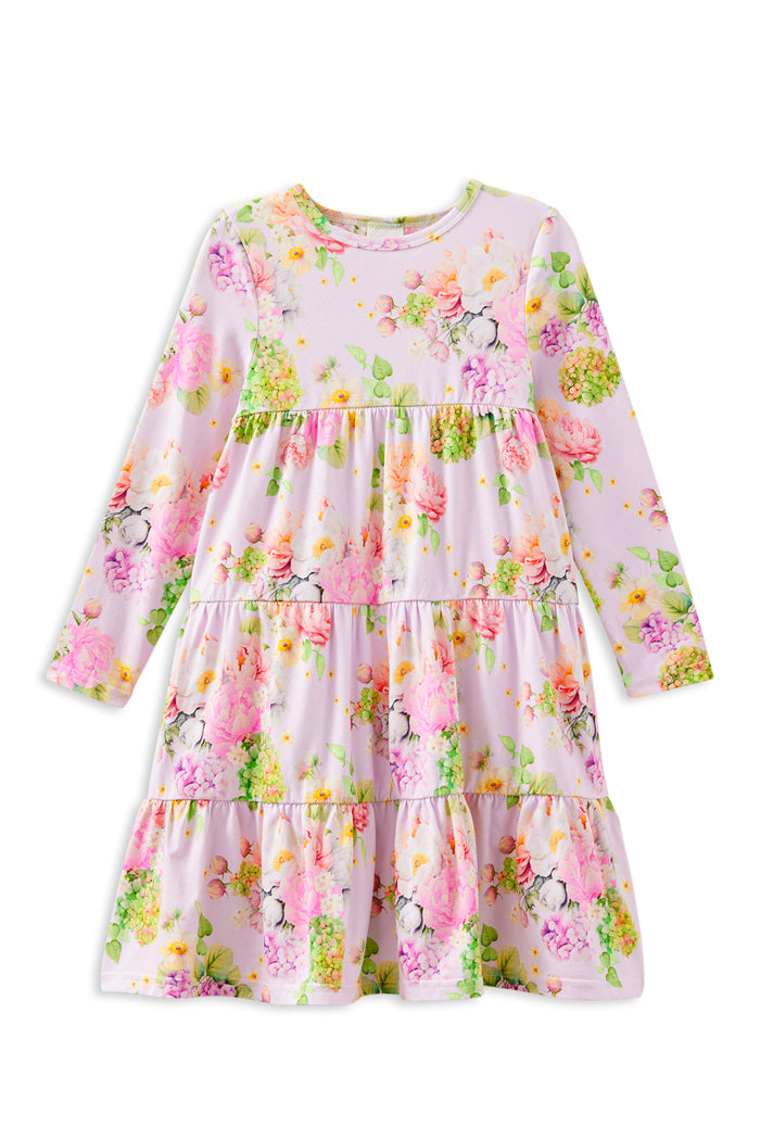 Milky Lily Belle Tiered Dress