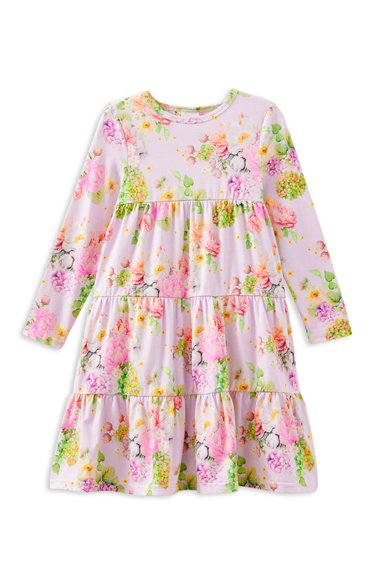 Milky Lily Belle Tiered Dress