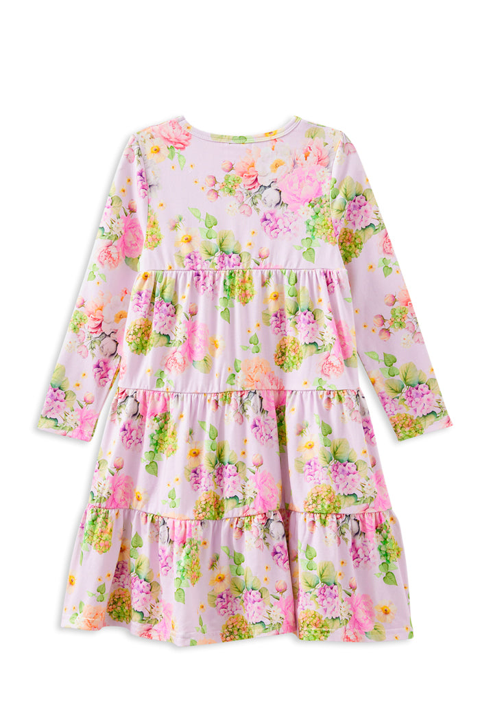 Milky Lily Belle Tiered Dress