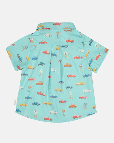 Toshi Shirt Banjo Utes Teal
