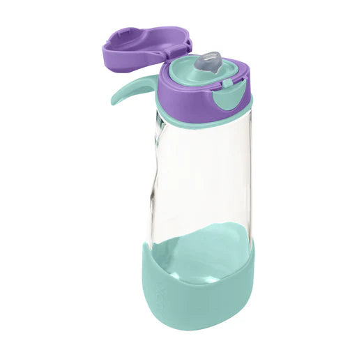 b.box Sport Spout Bottle 600ml Lilac Pop