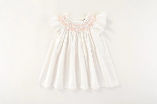 MaMer Parisien Dress White