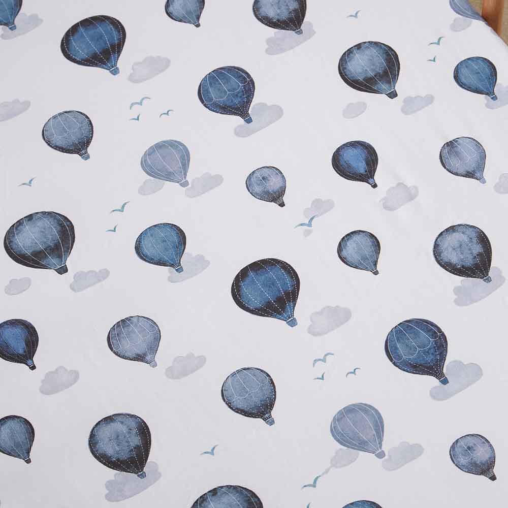 Snuggle Hunny Cloud Chaser Fitted Cot Sheet