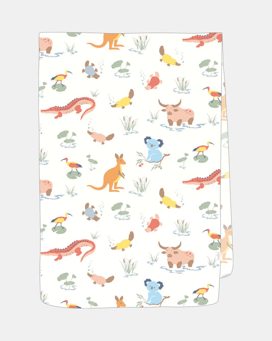Toshi Muslin Wrap Kakadu Dawn