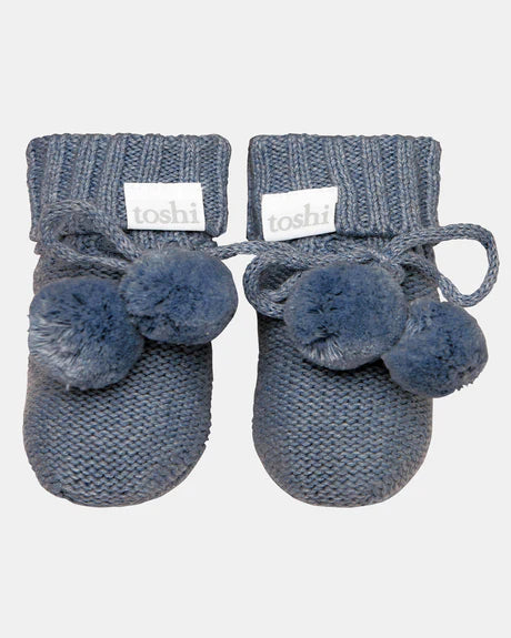 Toshi Organic Booties Marley Moonlight