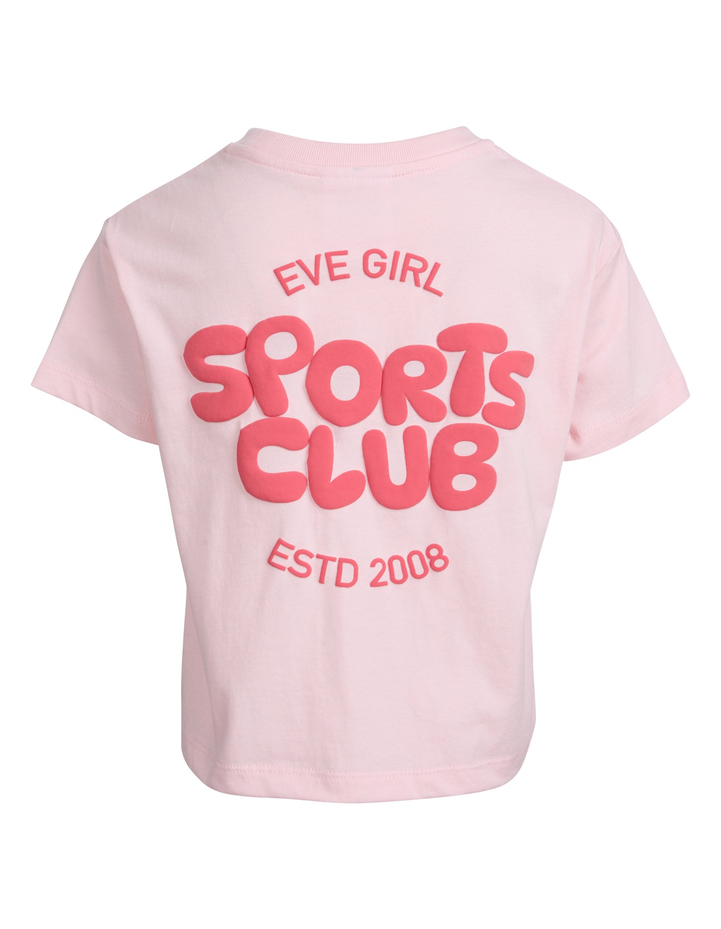 Eve Girl Sports Club Tee Pale Pink