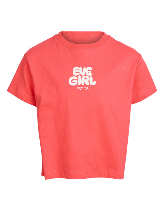 Eve Girl Sports Club Tee Red