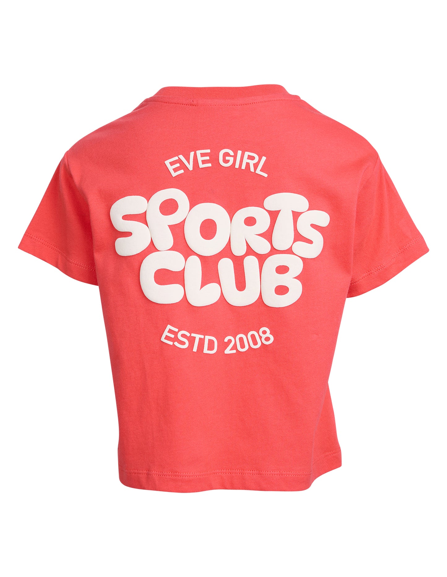 Eve Girl Sports Club Tee Red