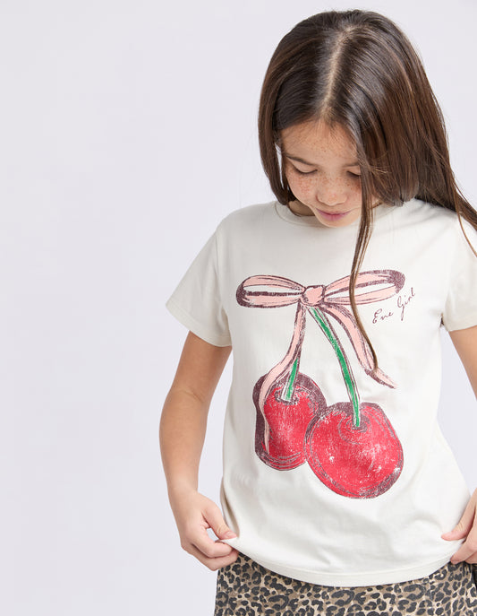 Eve Girl Chloe Cherry Tee