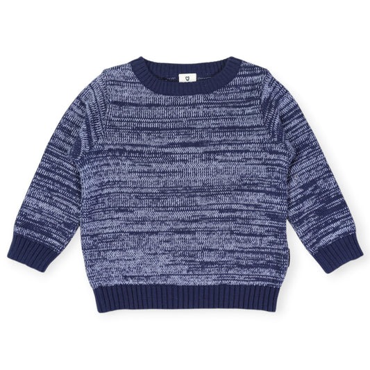 Korango Fleck Knit Sweater Blue