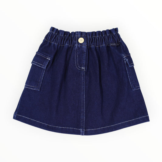 Korango Soft Denim Skirt Dark