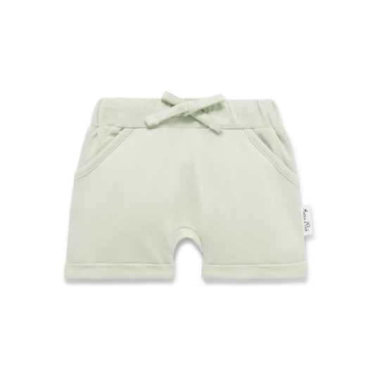 Aster & Oak Sage Chambray Short