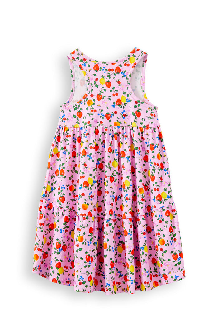 Milky Bright Berry Dress