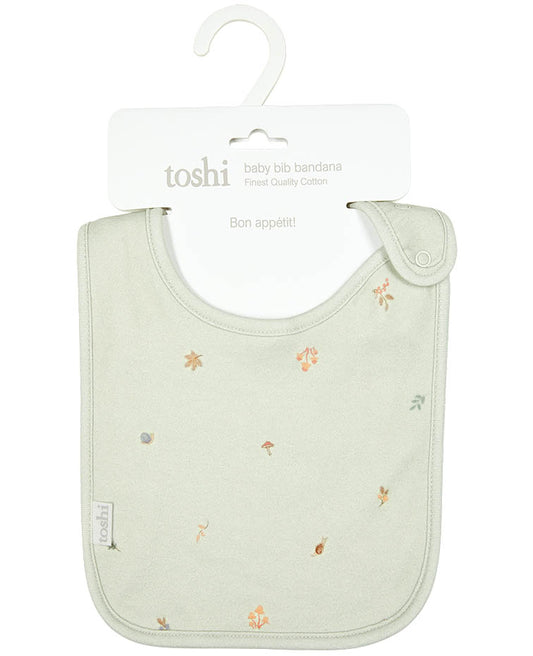 Toshi Baby Bib Oak Mist