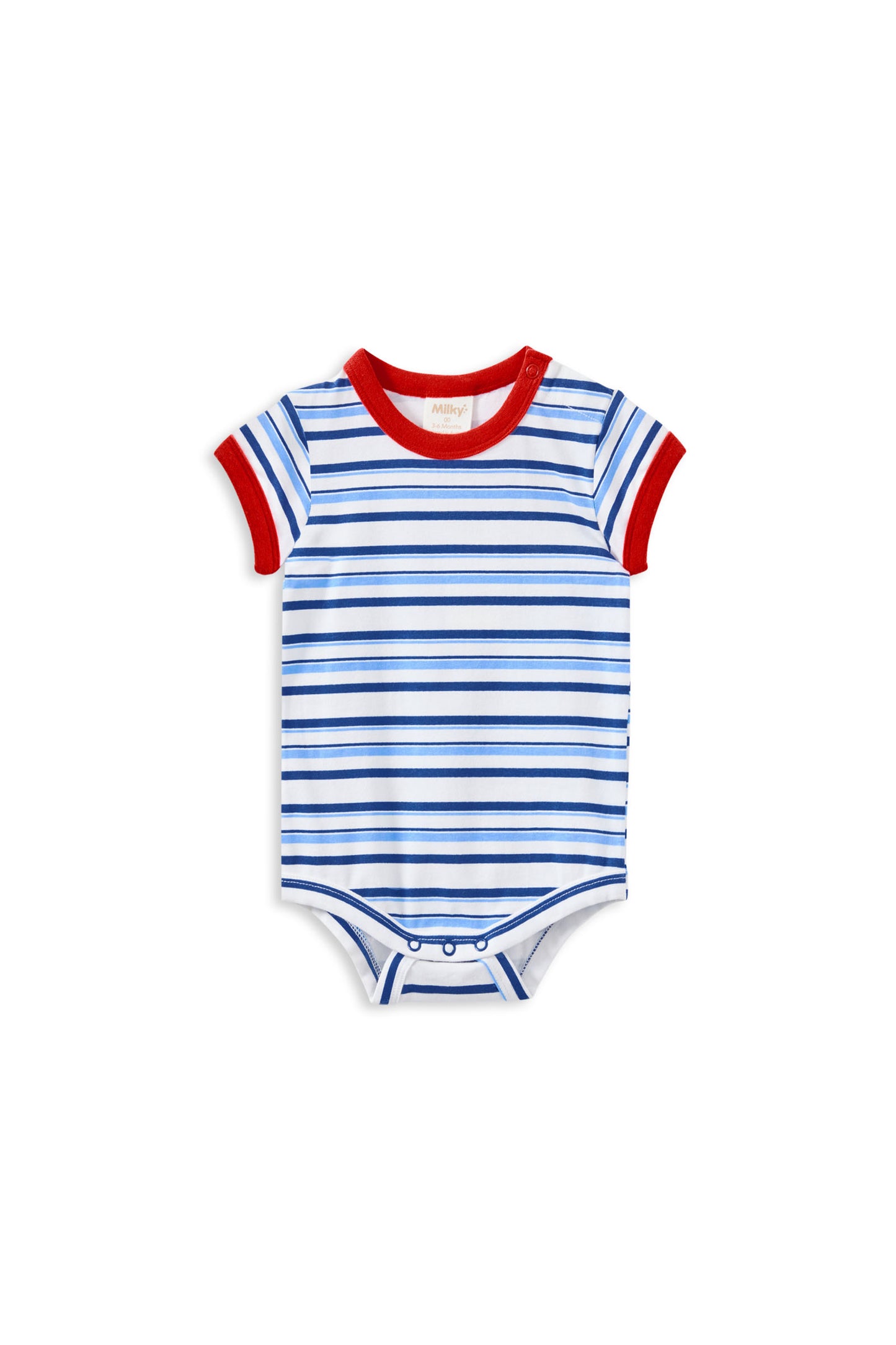 Milky Blue Stripe Bubbysuit