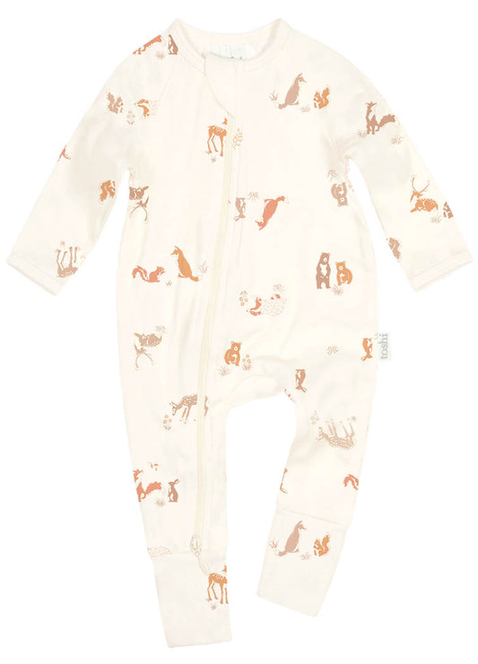 Toshi Onesie Long Sleeve Enchanted Forest