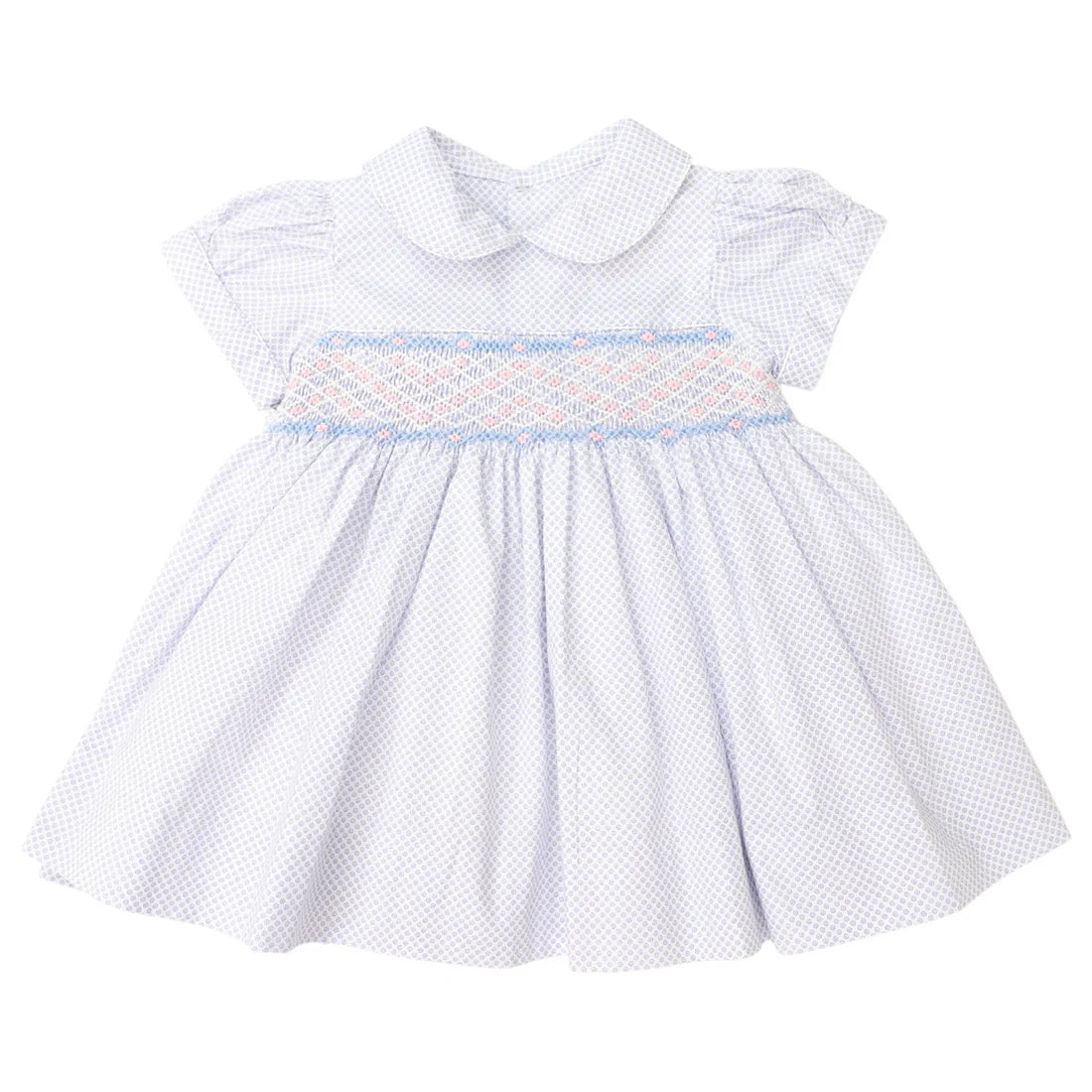 Korango Smocked Dress Blue