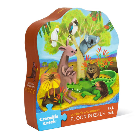 Crocodile Creek Outback Adventures 36pc Puzzle