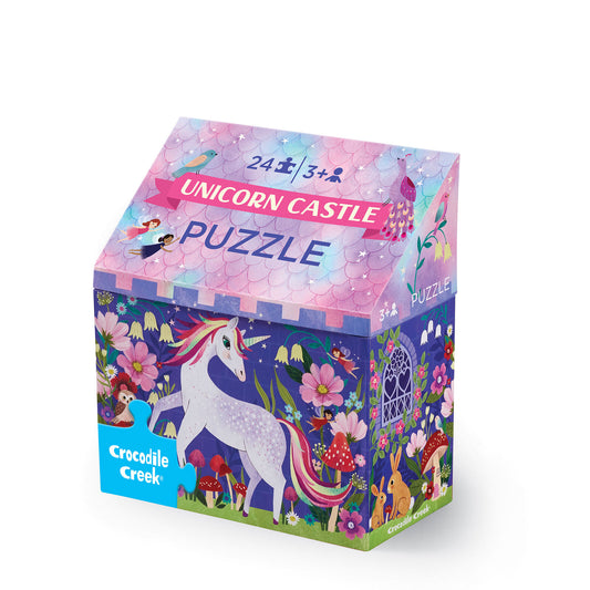 Little Buliding Puzzle 24pc Unicorn Castle