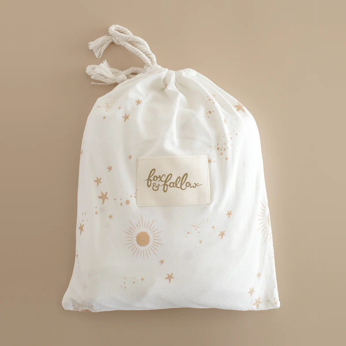 Fox & Fallow Constellation Organic Fitted Cot Sheet