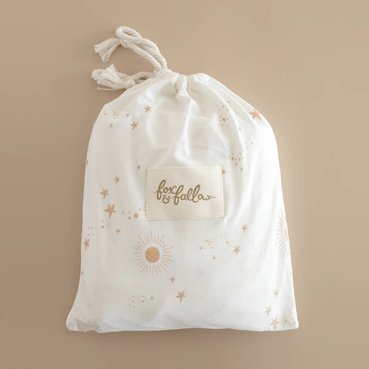 Fox & Fallow Constellation Organic Fitted Cot Sheet