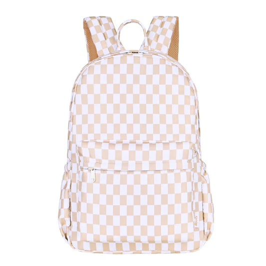 Kinnder Caramel Check Junior Backpack