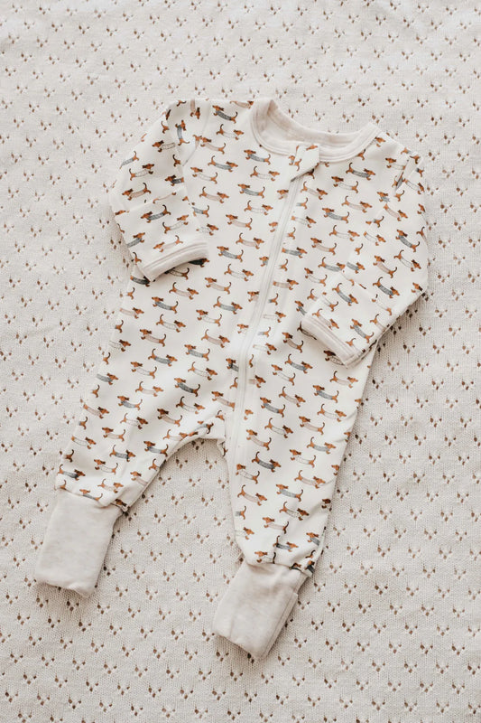Bencer & Hazelnut Silly Sausage Zipsuit