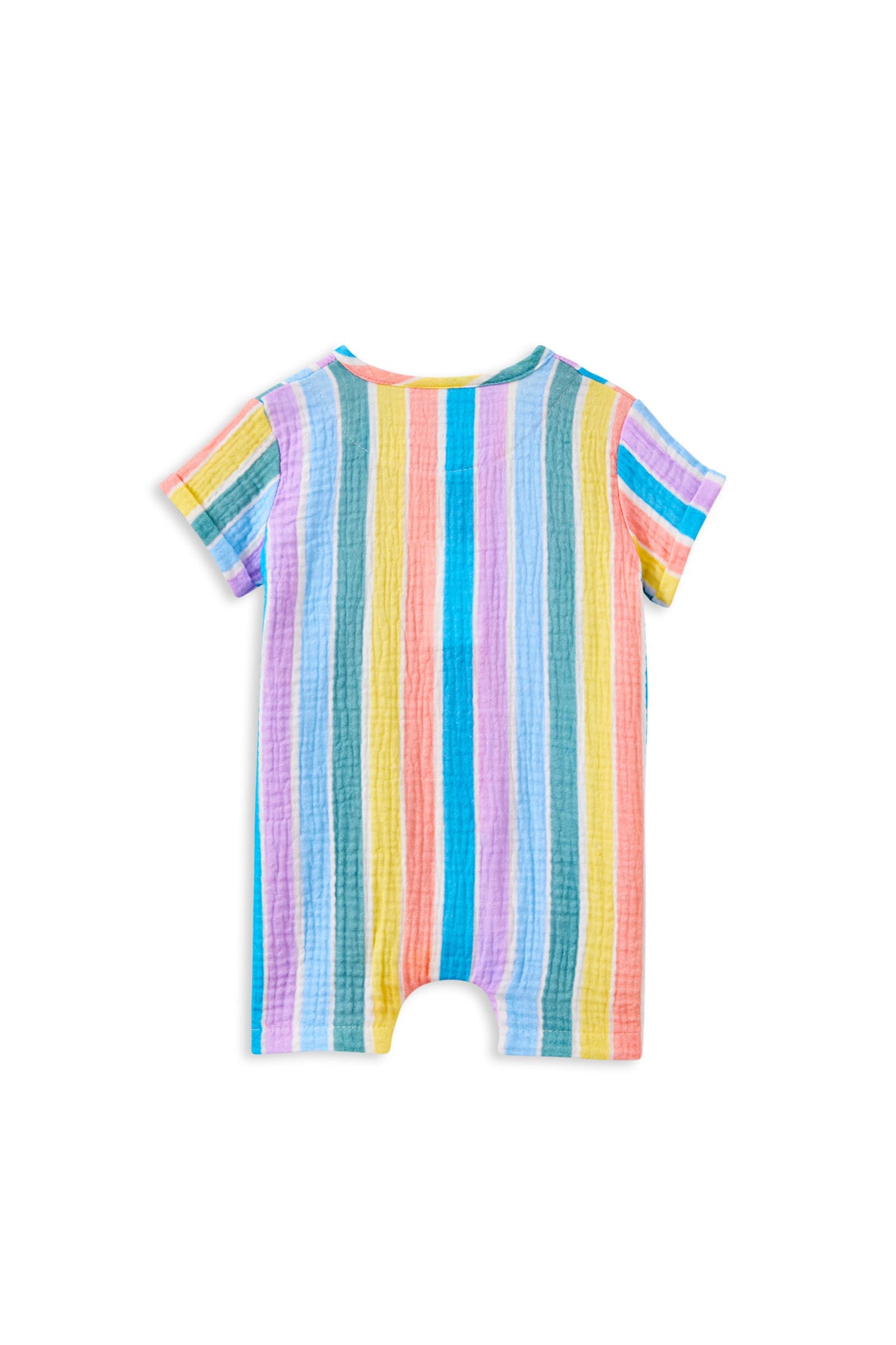 Milky Fiesta Crinkle Playsuit