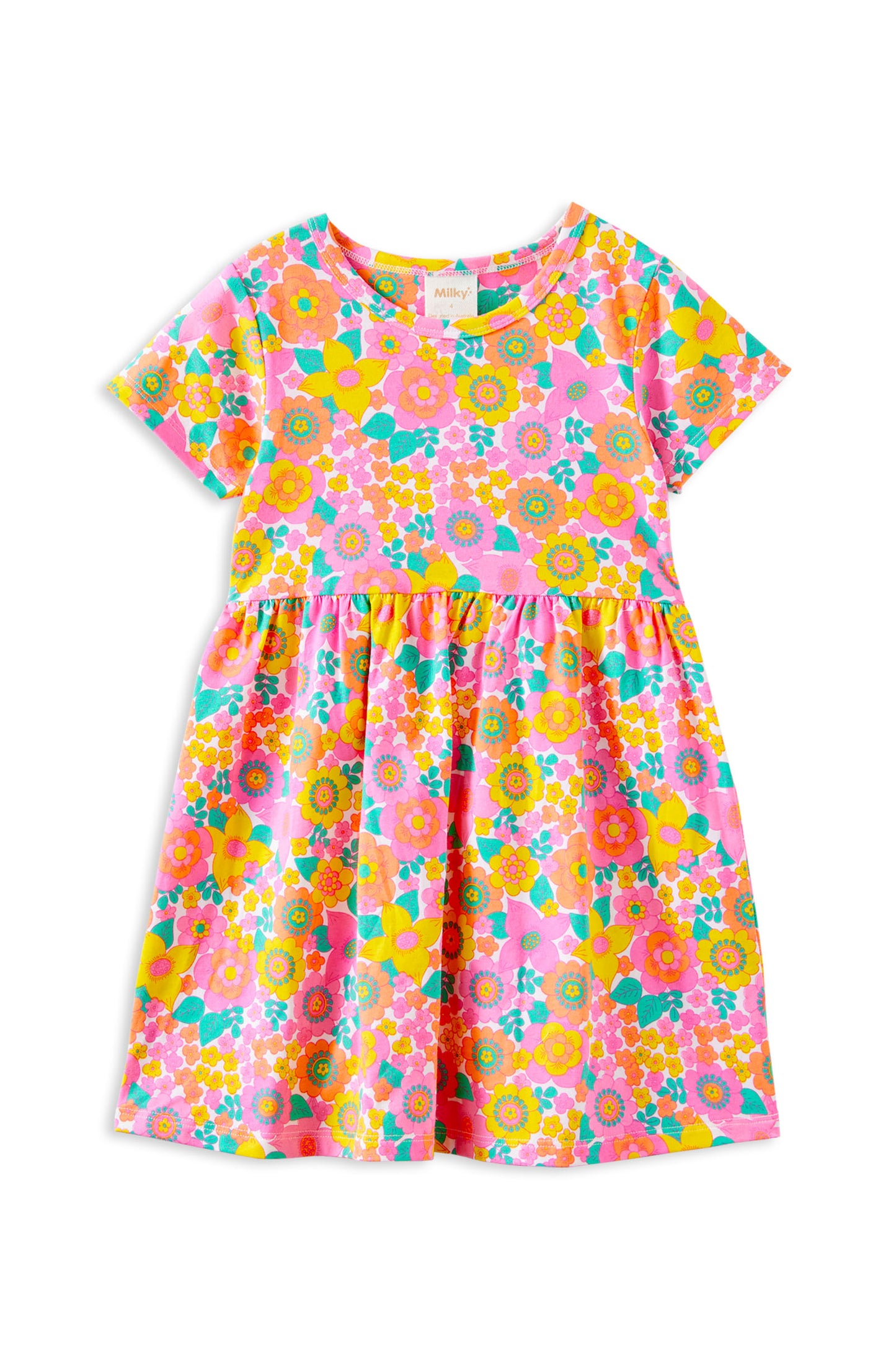 Milky Groovey Garden Dress
