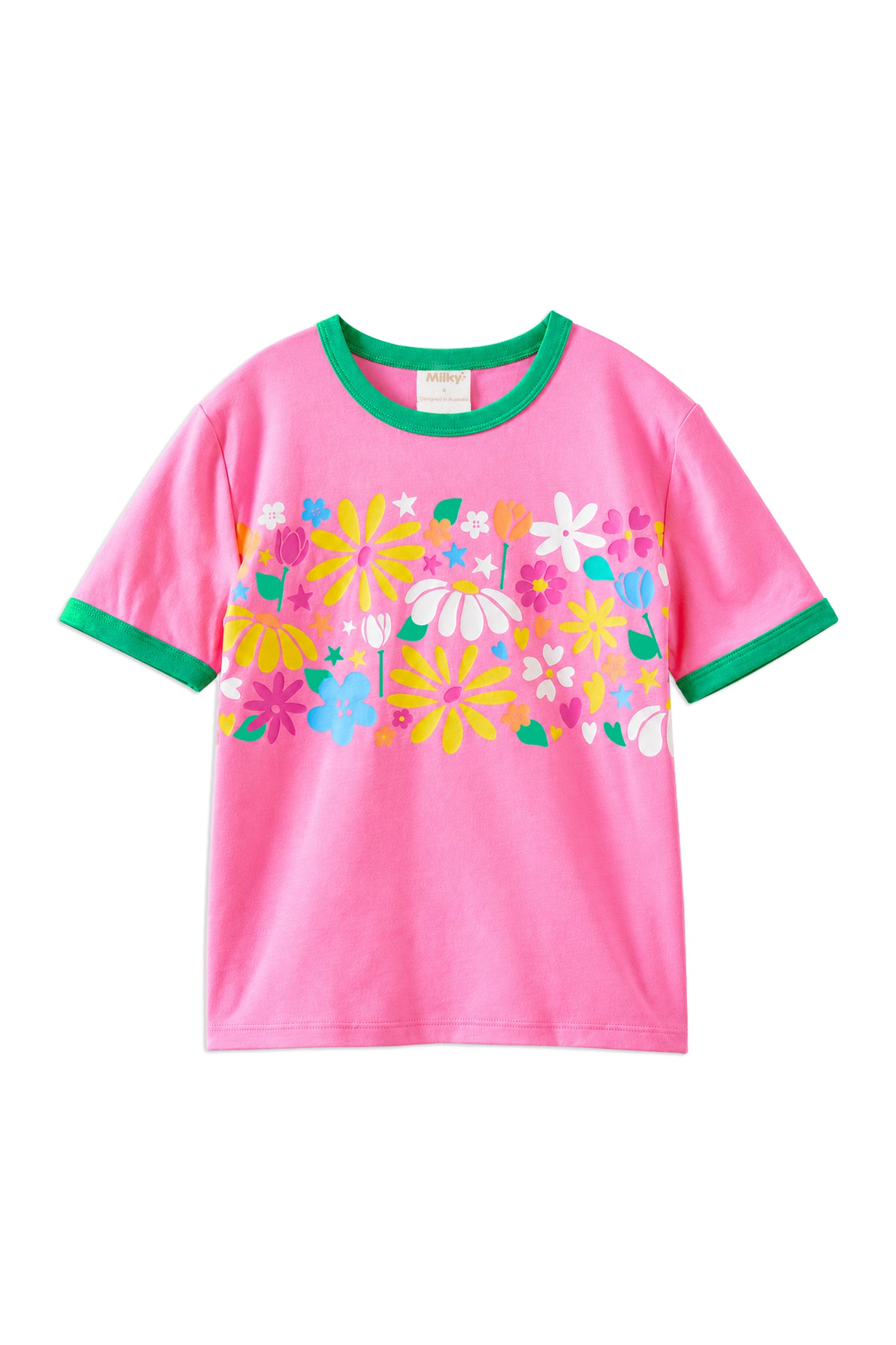 Milky Groovy Garden Tee